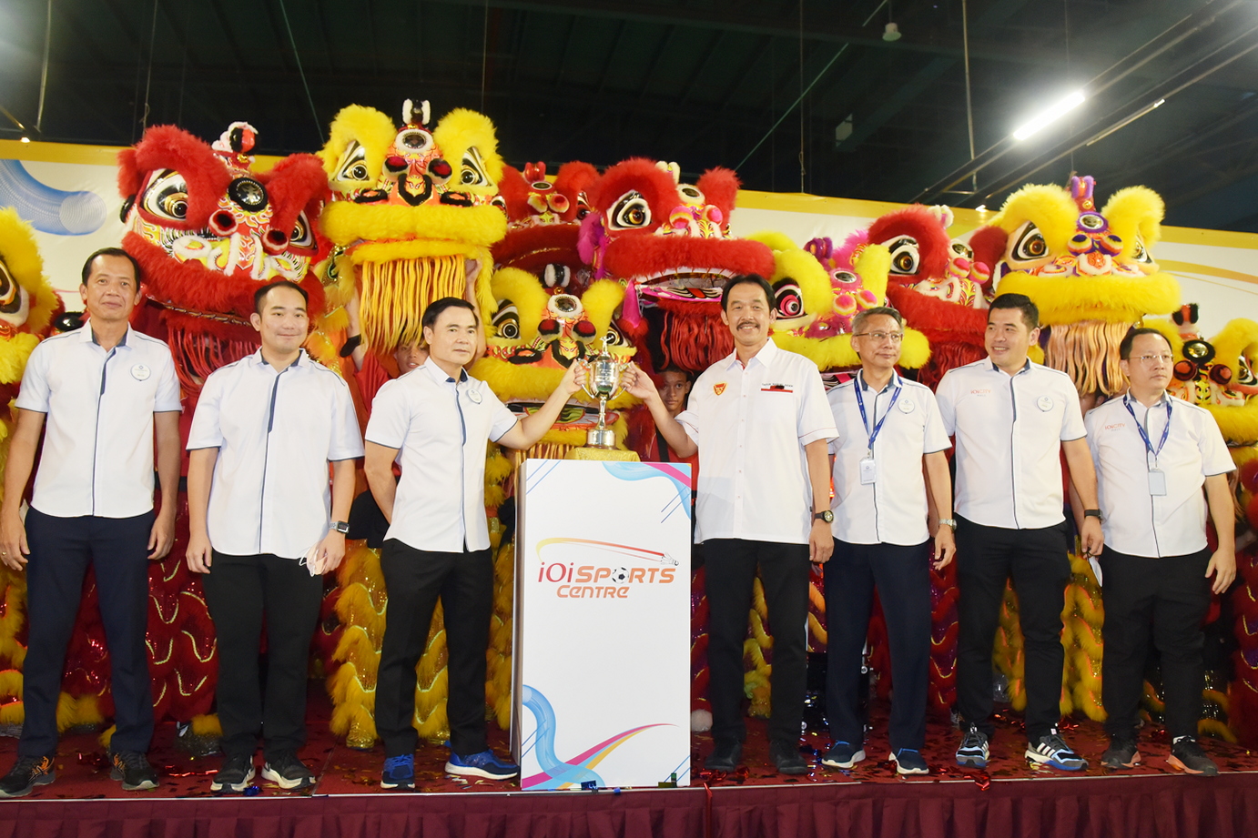 把体育场搬进商场 IOI携手名将培育人才
