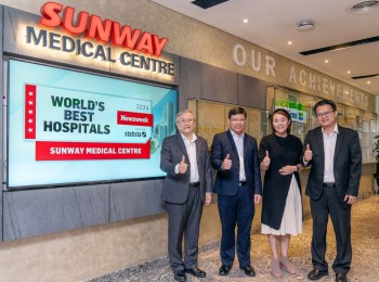【资讯】双威医疗中心创大马历史 入围全球250家顶尖医院