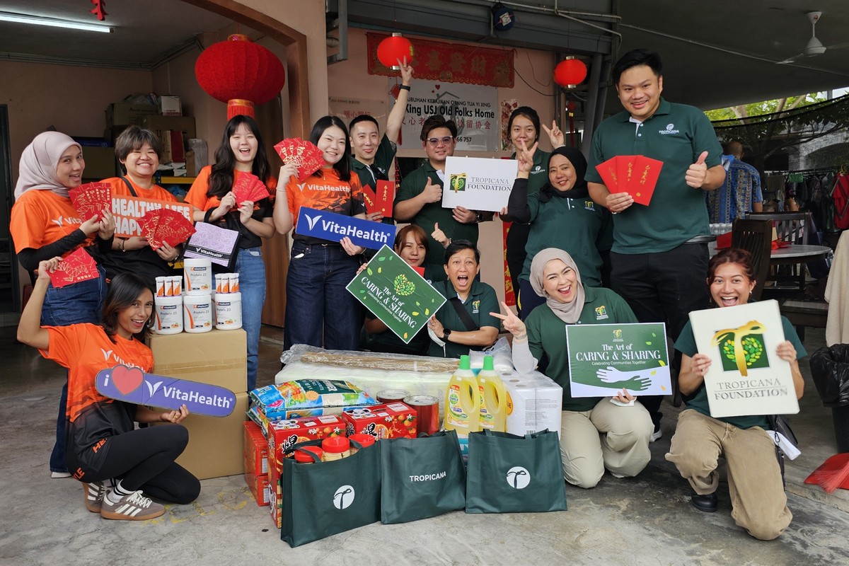 【商讯】丽阳基金会携维达走进社区传温