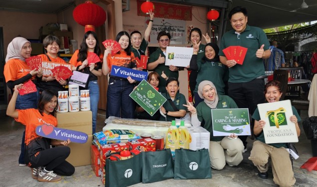 【商讯】丽阳基金会携维达走进社区传温