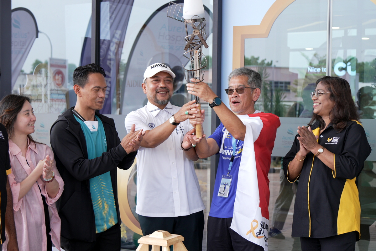 【资讯】林祥贵义跑2200公里 完成吉打首站