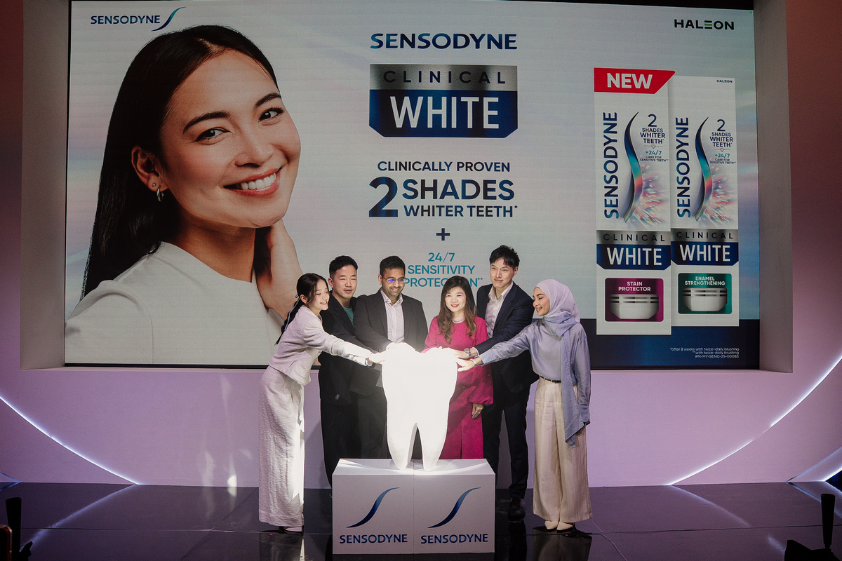 【商讯】Sensodyne推双效美白抗敏牙膏